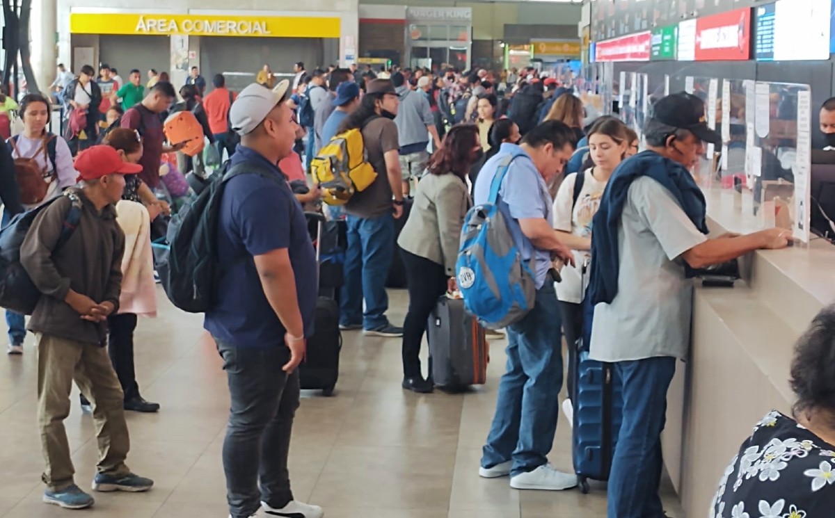 Las personas realizaron largas filas para comprar sus boletos | Fabricio Gallegos