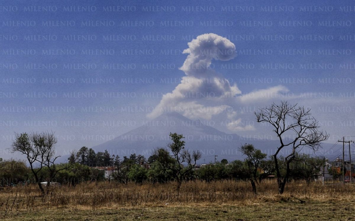 Actividad del Popocatépetl en este momento | Andrés Lobato