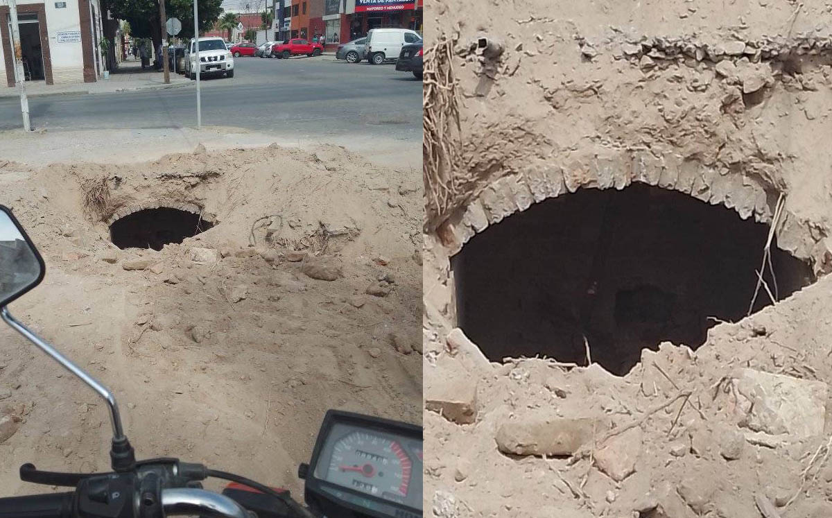¡Lleno de historia! Descubren hallazgo de supuesto túnel antiguo en Gómez Palacio. | Checheko Zaragoza Sánchez