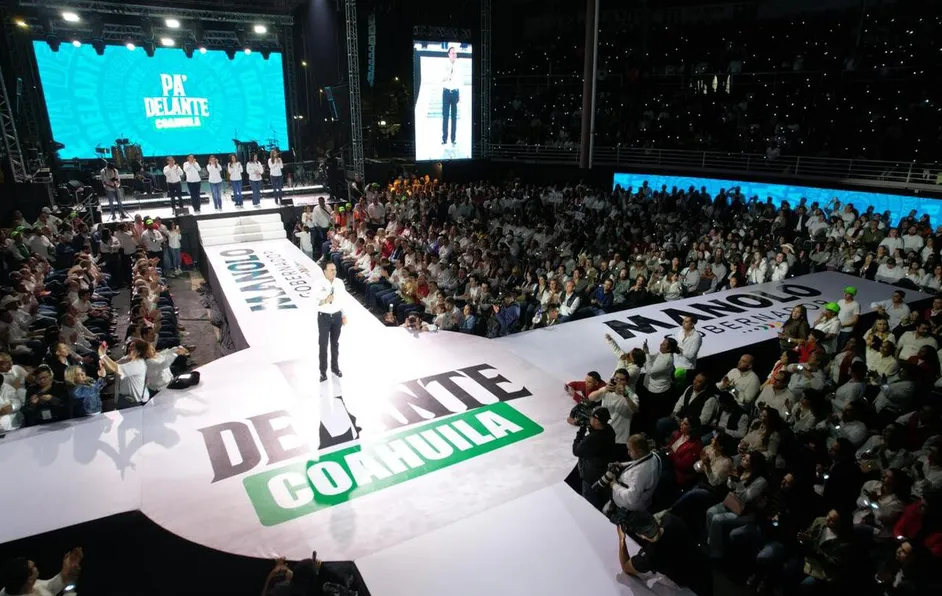 Manolo Jiménez arranca campaña en Saltillo rumbo a la gubernatura