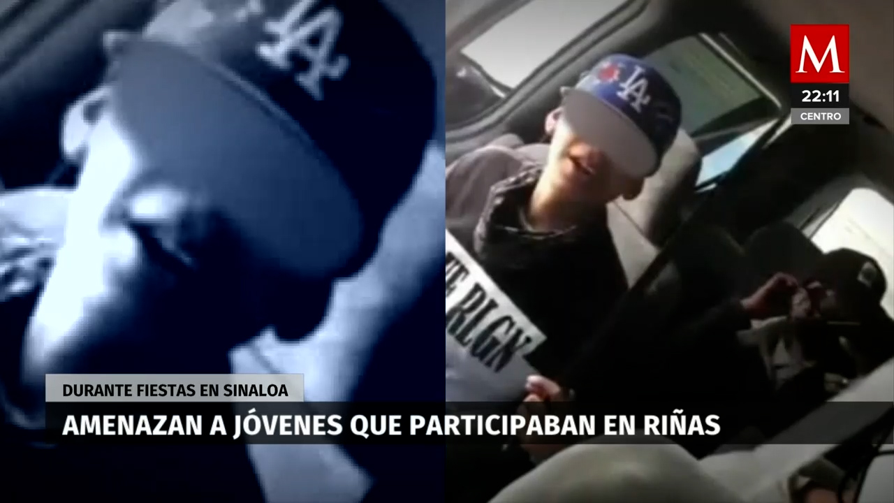 Sicarios amedrentan a jóvenes que con machete en mano atemorizaban fiestas en Sinaloa