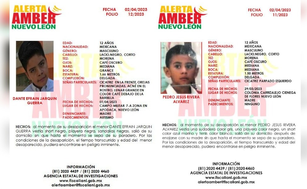 Uno de ellos se fue de su casa tras haberse enojado con su mamá | Especial