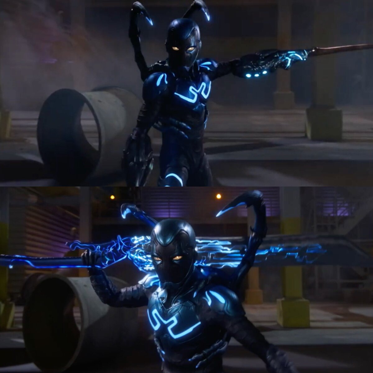 "Blue Beetle" nuevo trailer vía Twitter: @TheTopComics