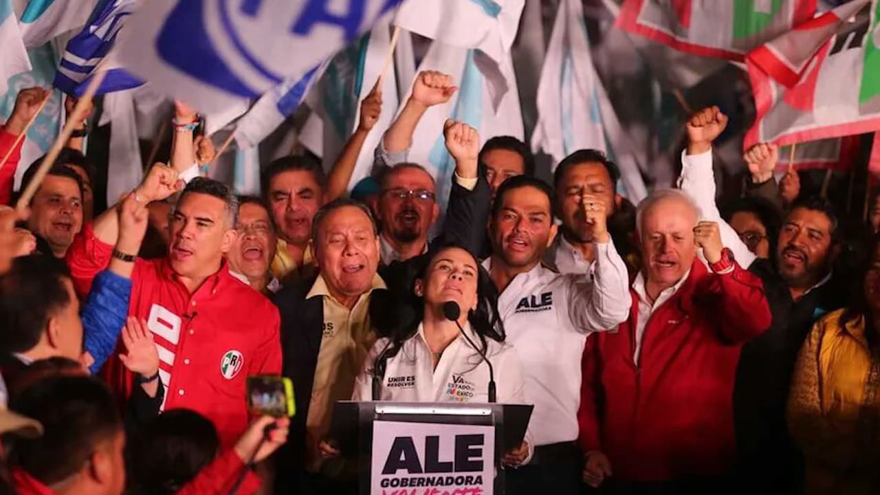 Desde casa, Del Moral quiere repetir la hazaña de ser la primera gobernadora mexiquense