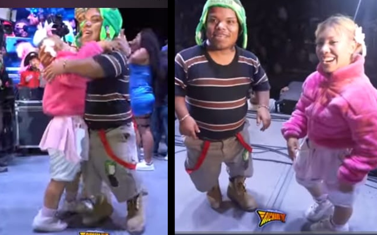 Medio Metro bailando con La Pequeña Nicole. | ESPECIAL