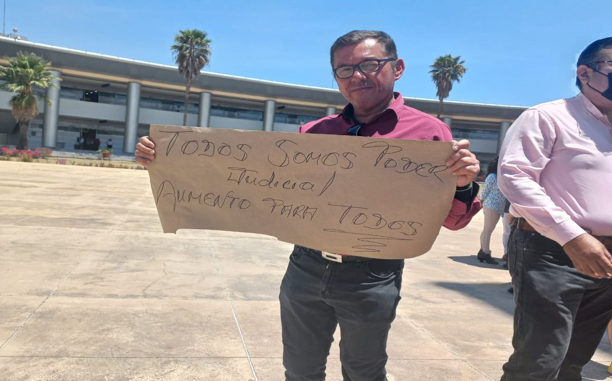 Trabajadores del Poder Judicial se manifiestan | Especial