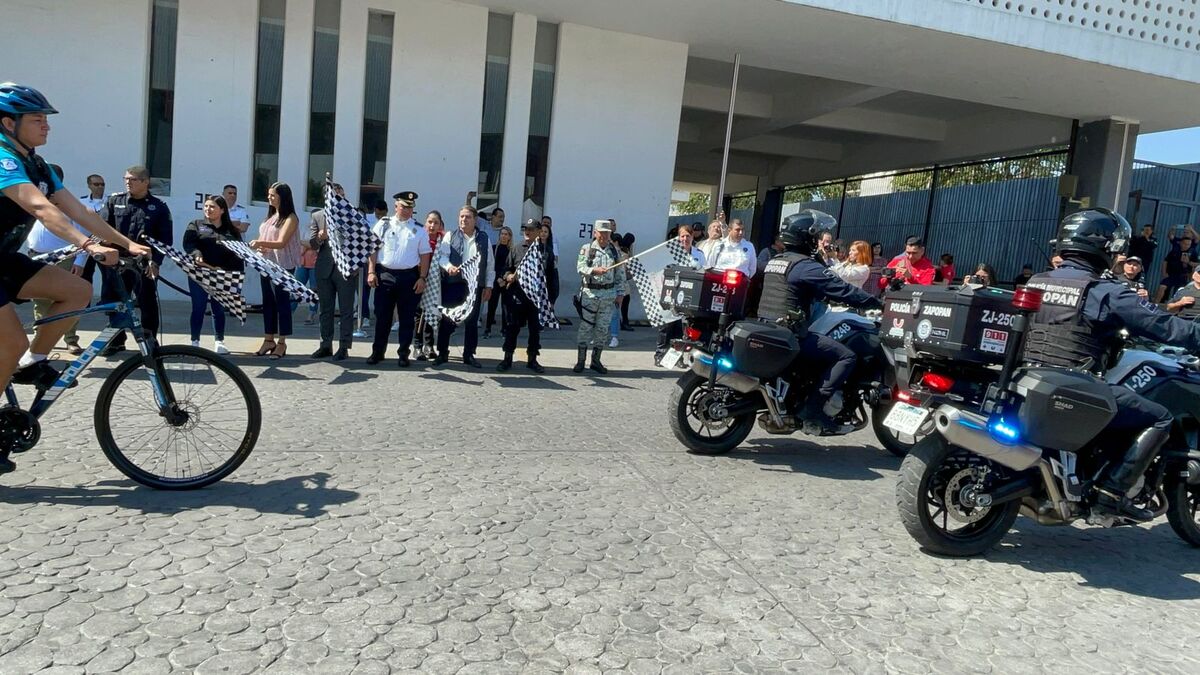 Zapopan arrancó este lunes el operativo de seguridad. (Josefina Ruíz)