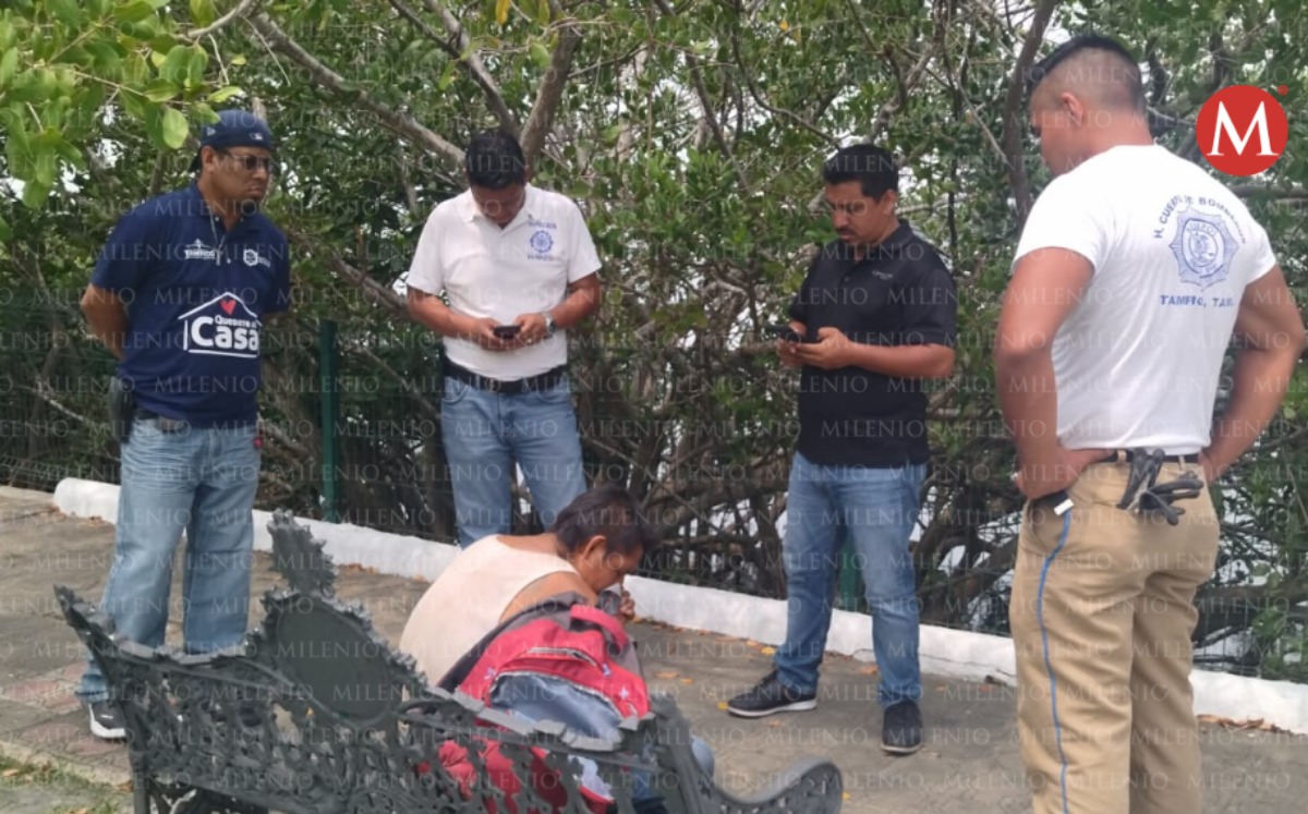 Detienen a hombre que intentaba ingresar a la Laguna del Carpintero de Tampico. (Julio Martínez)