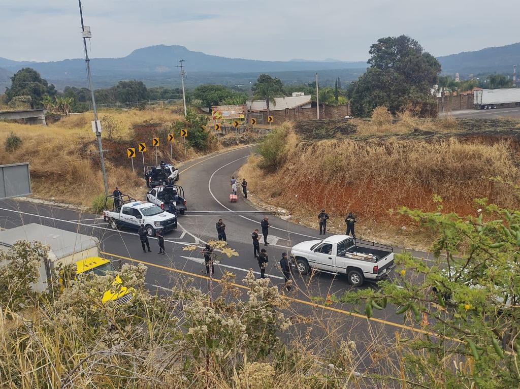 Elementos de seguridad fueron desplegados. (Elizabeth Guzmán)
