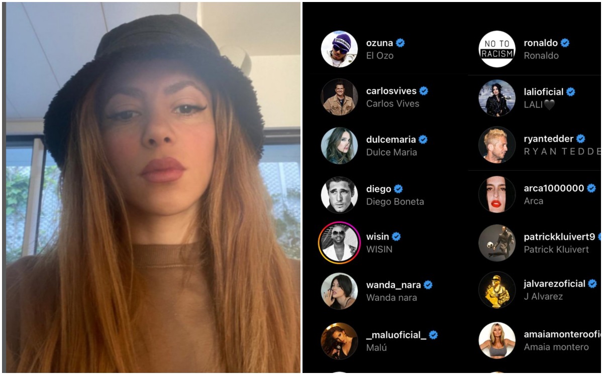 Famosos que apoyan a Shakira | Instagram
