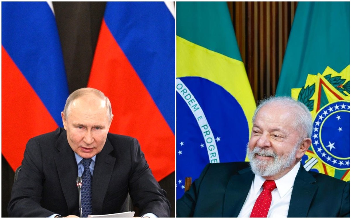 Putin invita a Lula da Silva a visitar Rusia pese a su postura por conflicto con Ucrania. | Kremlin y Twitter