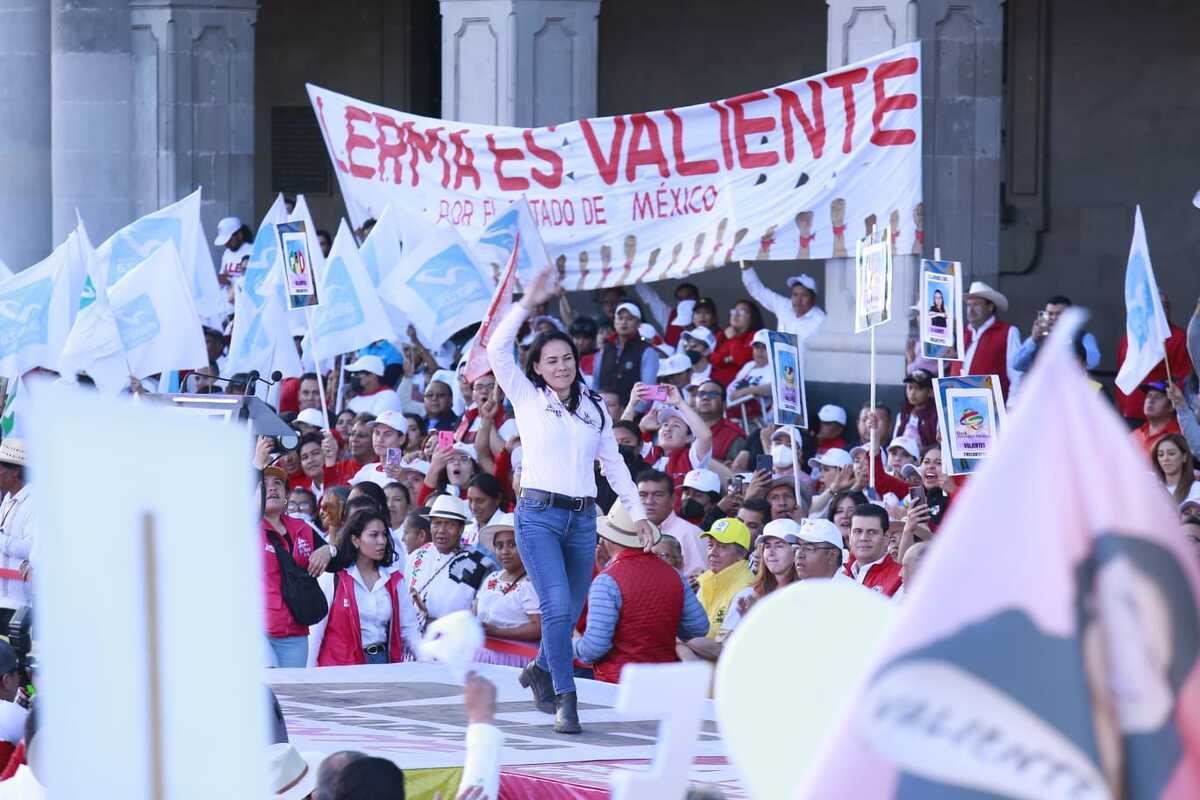 Alejandra del Moral en Toluca. (Juan Carlos Bautista)