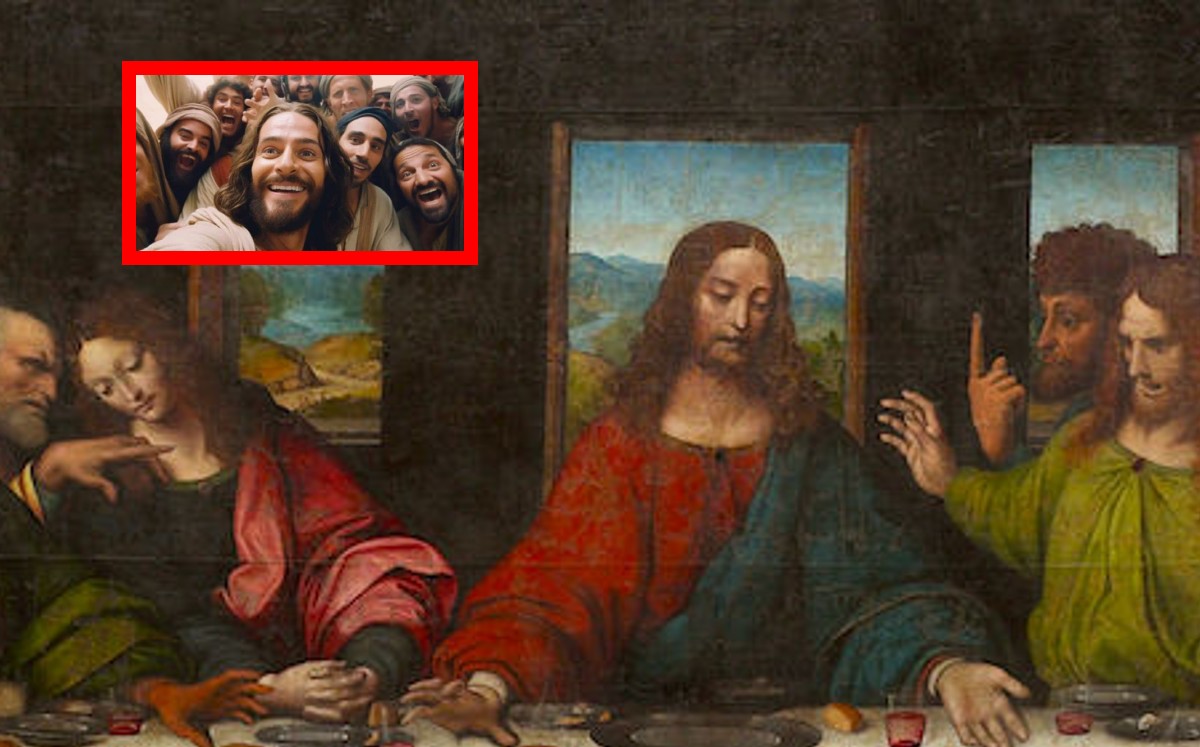 Inteligencia Artificial recrea 'selfie' de Jesús y sus apóstoles | ESPECIAL