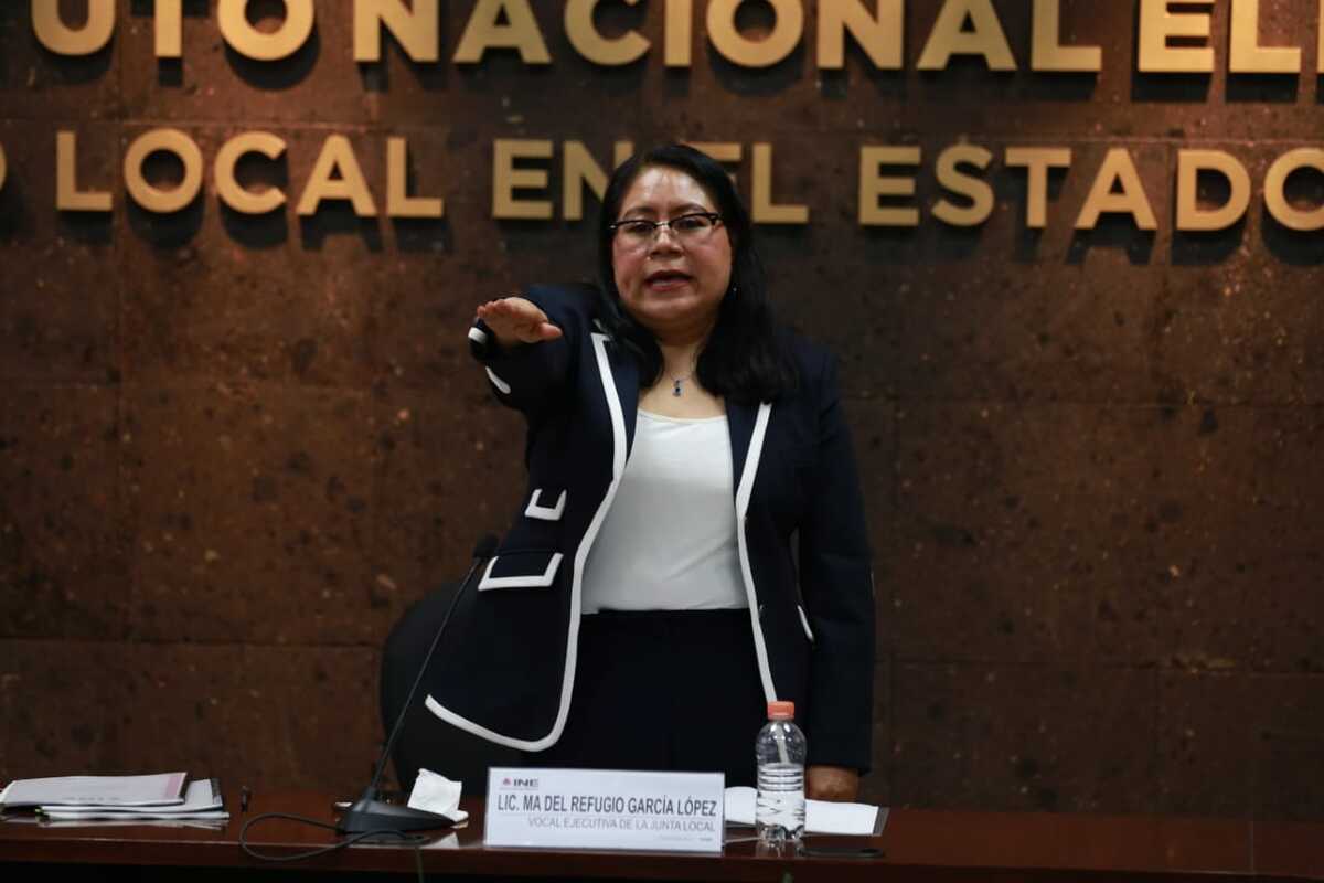 Licenciada Ma del Refugio García López nueva vocal ejecutiva de la Junta Local del INE en Hidalgo (Jorge Sánchez)
