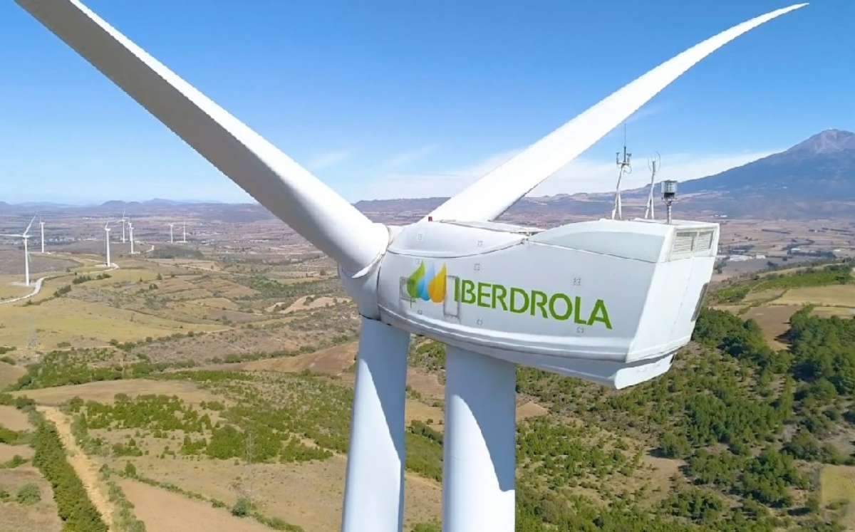 Planta eólica de Iberdrola. Foto: (Especial).