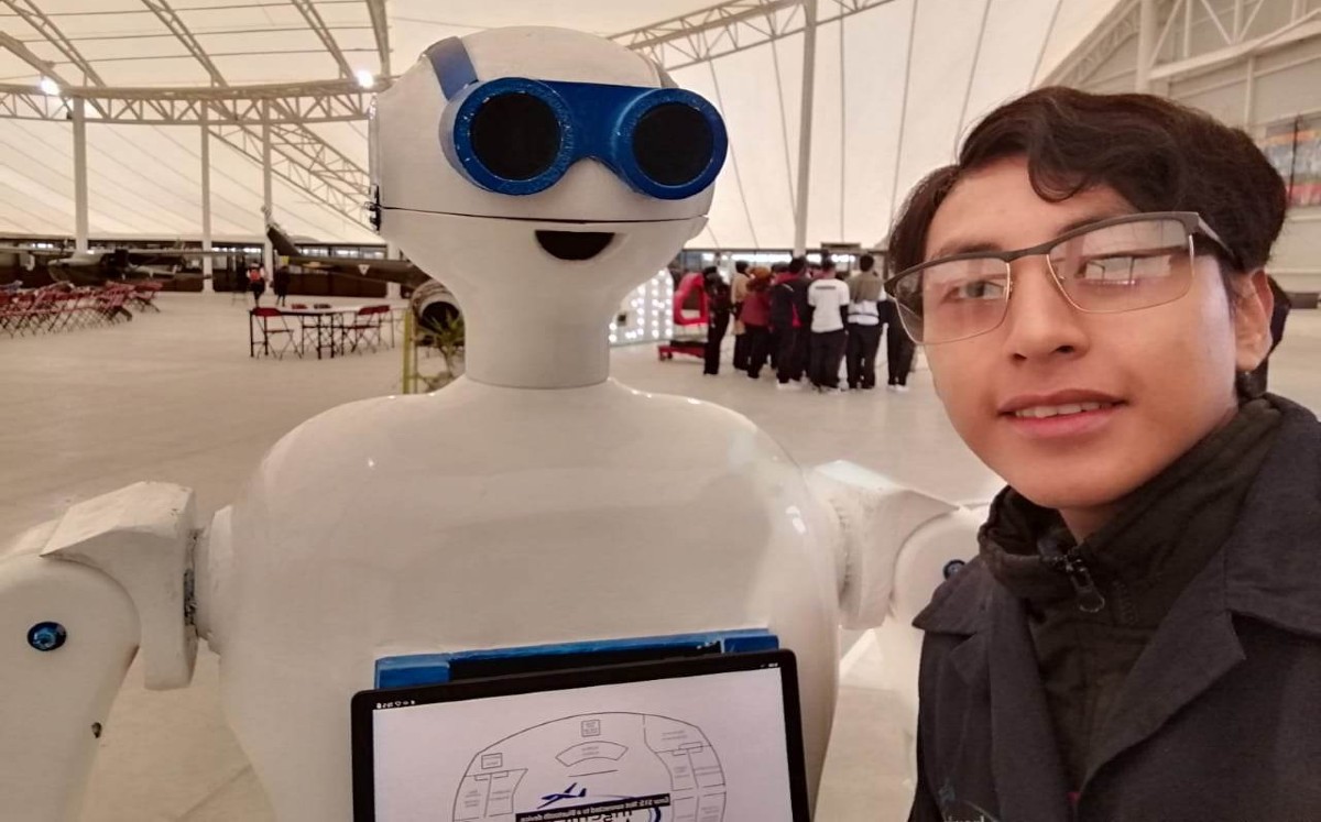 Ricardo Daniel Vargas, estudiante en la UPMH. (Especial)