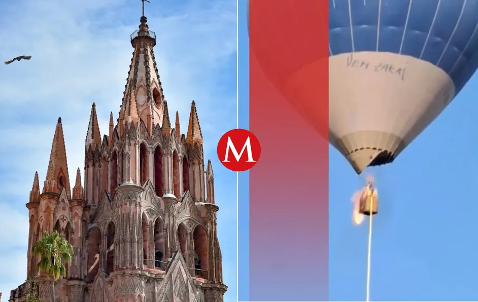San Miguel de Allende cancela vuelos en globos aerostáticos tras incidente en Teotihuacán