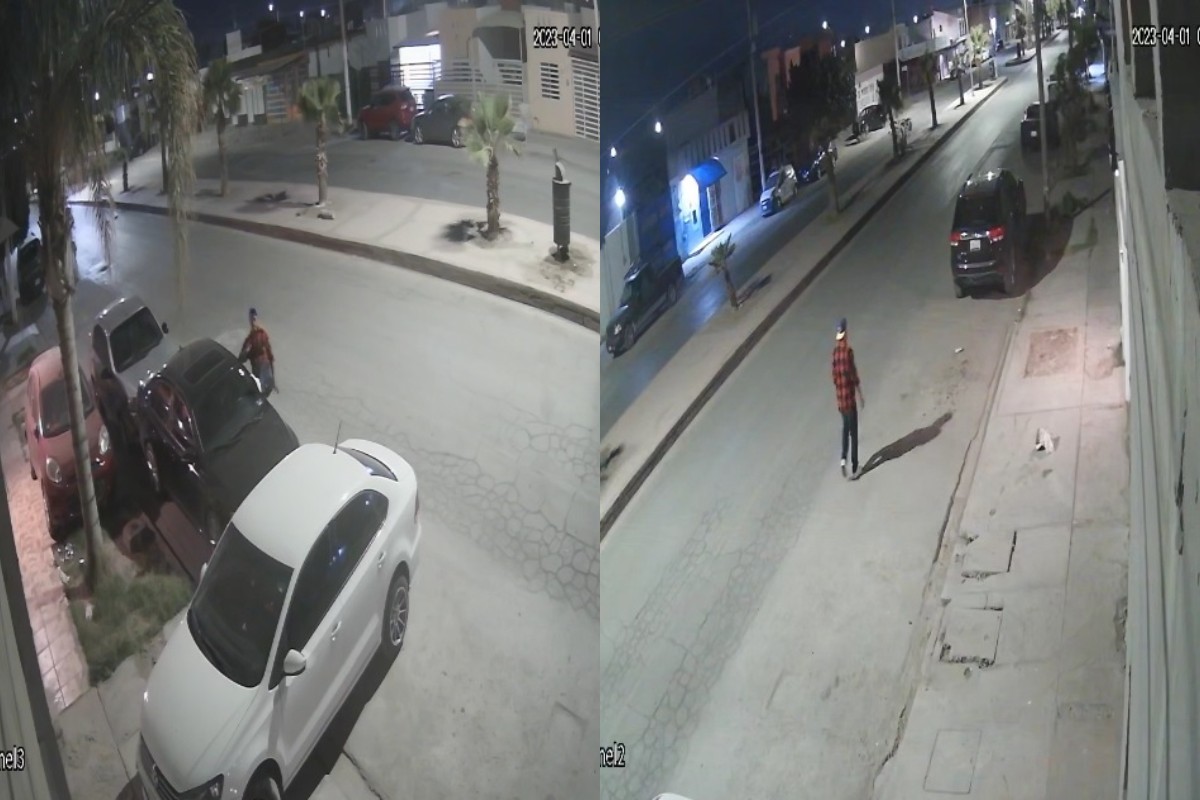 Vestía un camisa roja de cuadros, jeans, tenis y una gorra. | Especial