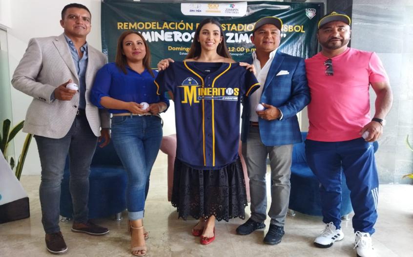 Anuncian la remodelación del estadio Mineros de Zimapán con el objetivo de reunir a la familia.