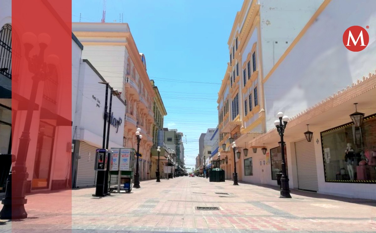 Calle vacía de Tampico  | Yazmín Sánchez