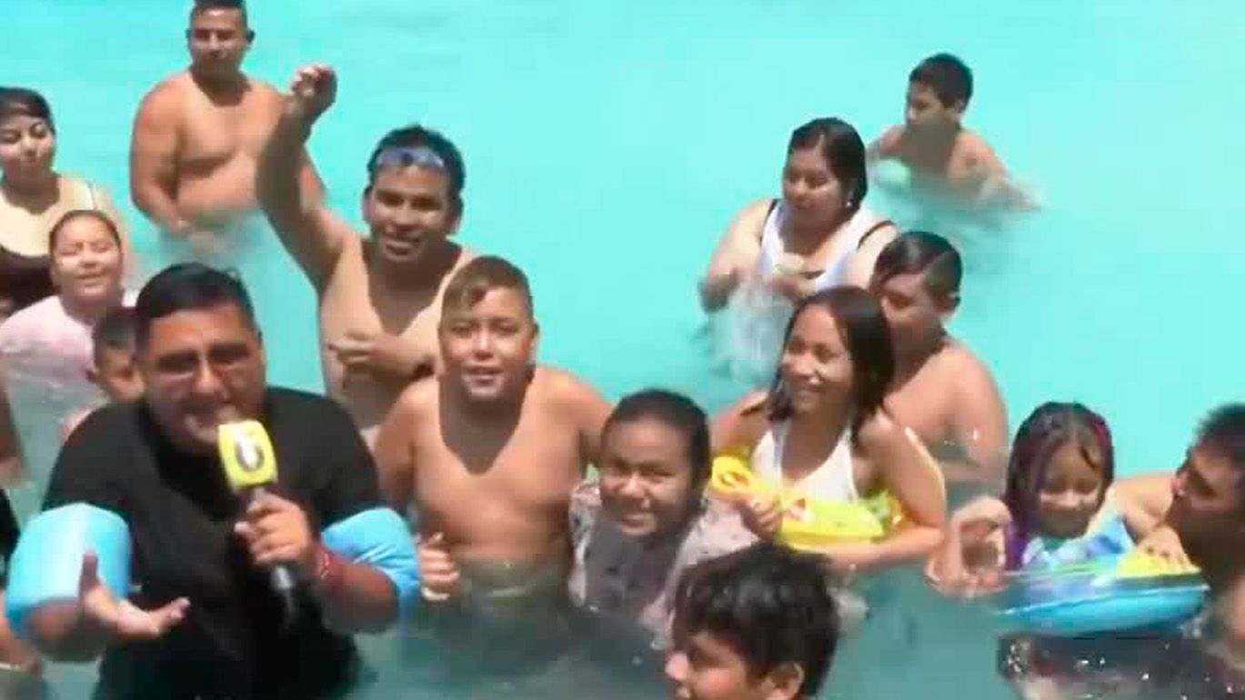 En la CdMx, familias asiste a balneario ubicado en la Álvaro Obregón
