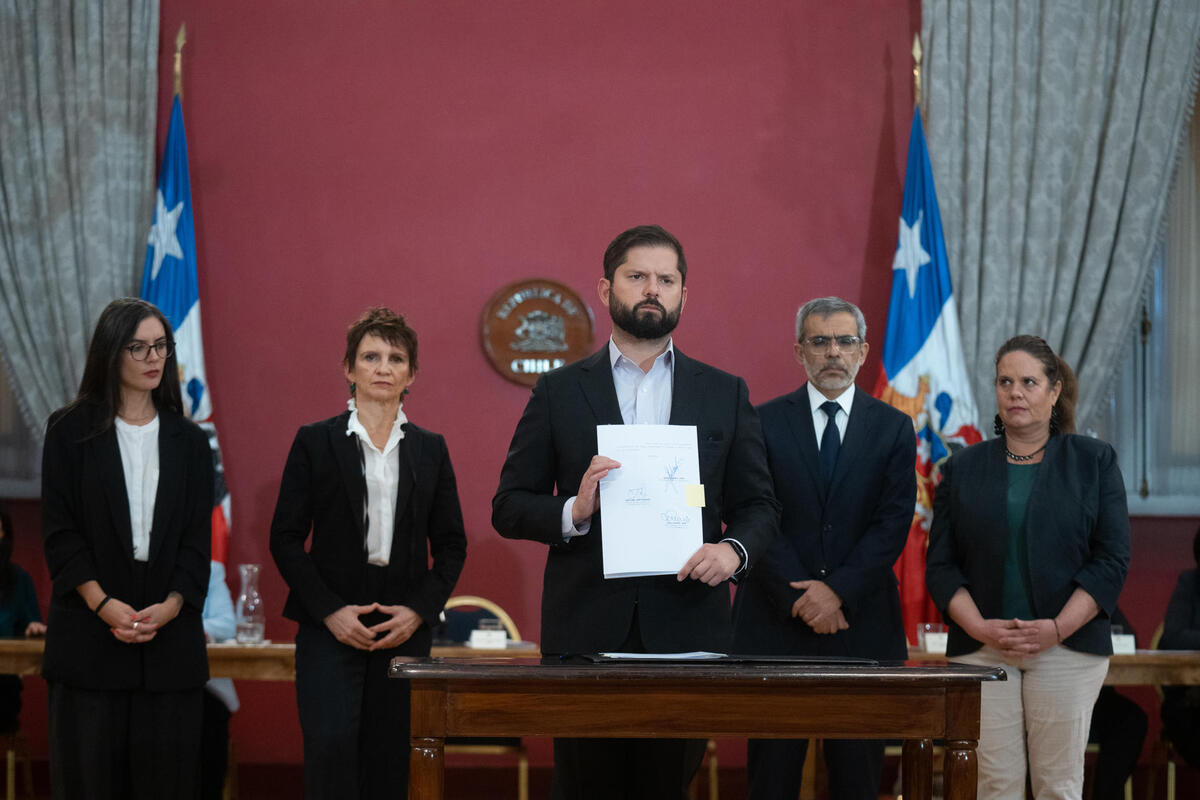 El presidente chileno Gabriel Boric. | EFE