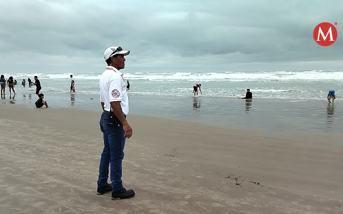 Corriente de retorno en playa Miramar y Tesoro; piden tener precaución