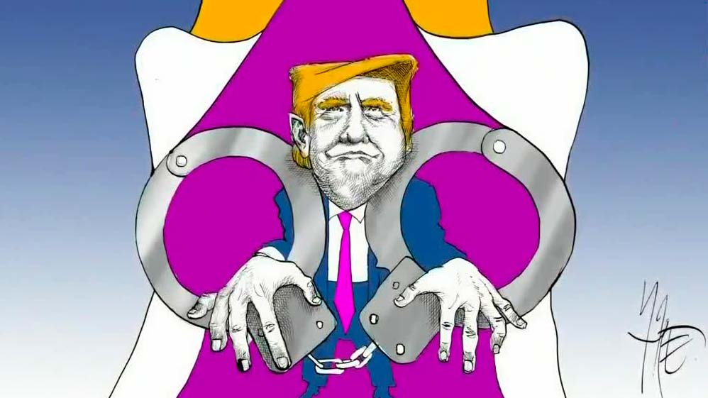 El posible arresto de Donald Trump | Los Desplumados de Rapé