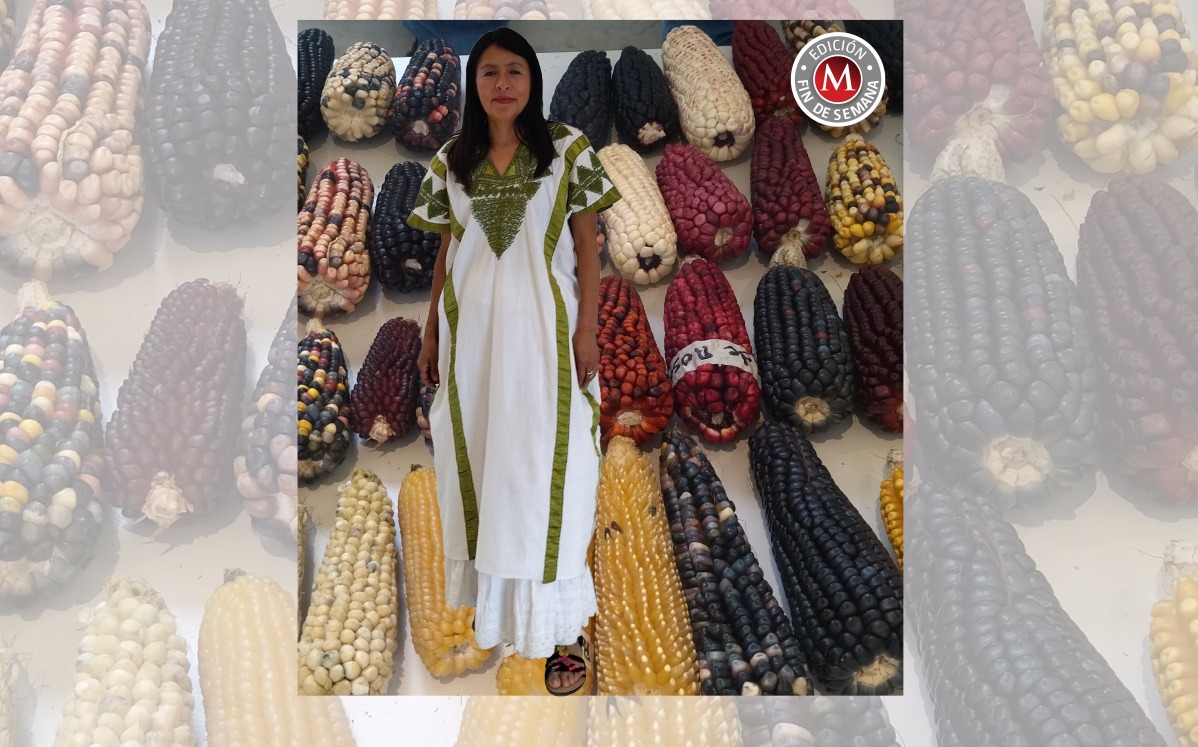 Malena Díaz .Su pasión por el maíz en una muestra en el Centro Cultural Los Pinos