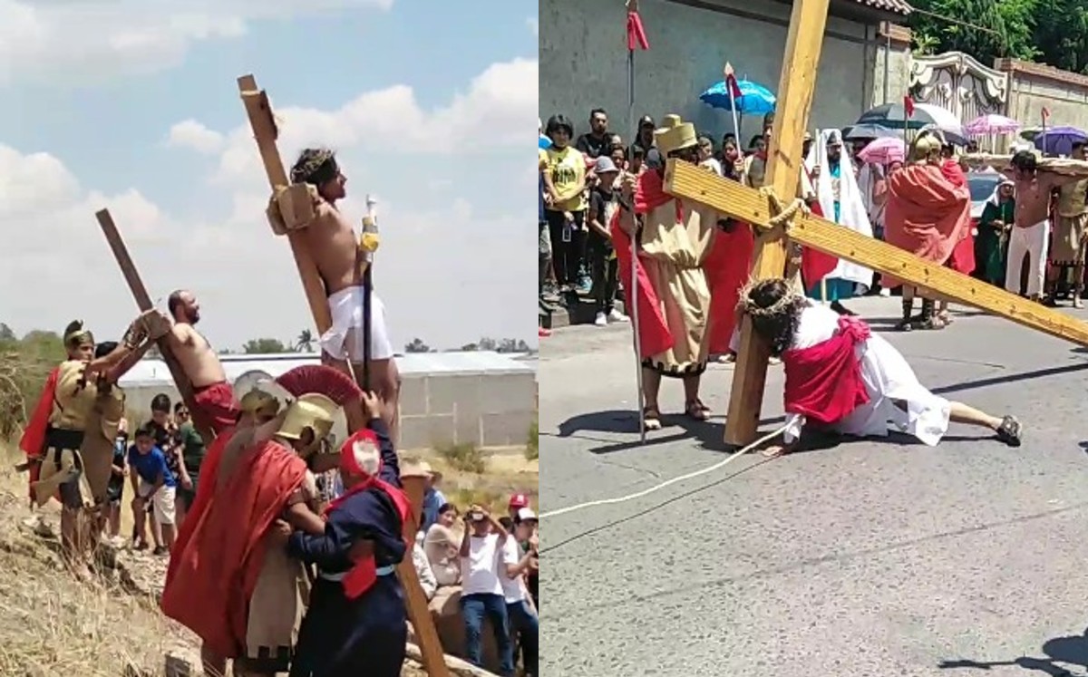 Municipios de Guanajuato realizan Viacrucis por Viernes Santo | Especial