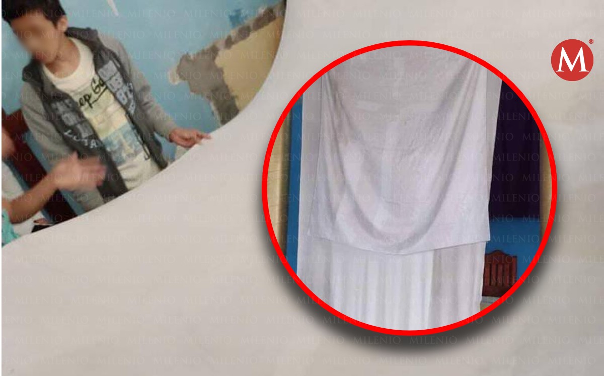 Descubren cruz en sábana que utilizaron en la última cena: Veracruz