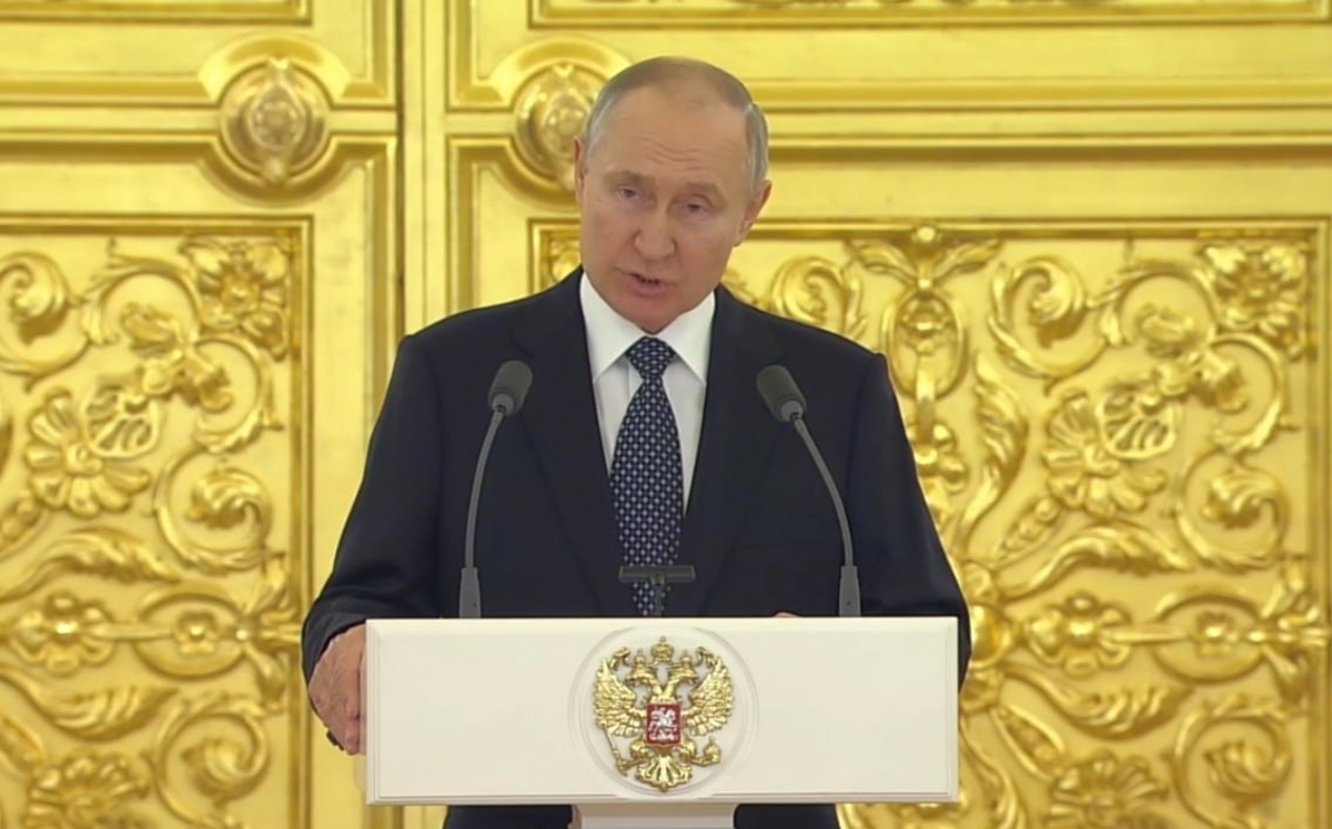 Vladimir Putin, presidente de Rusia, en el Palacio del Kremlin. | Especial