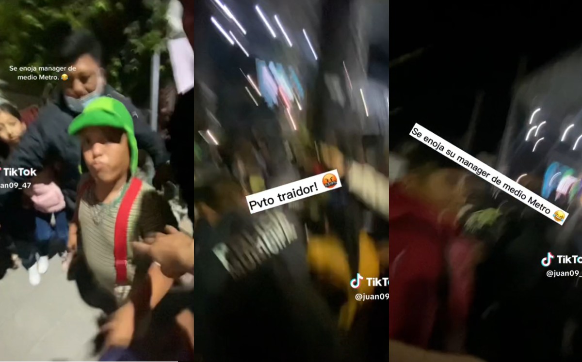 Manager de Medio Metro encara a fan | TikTok