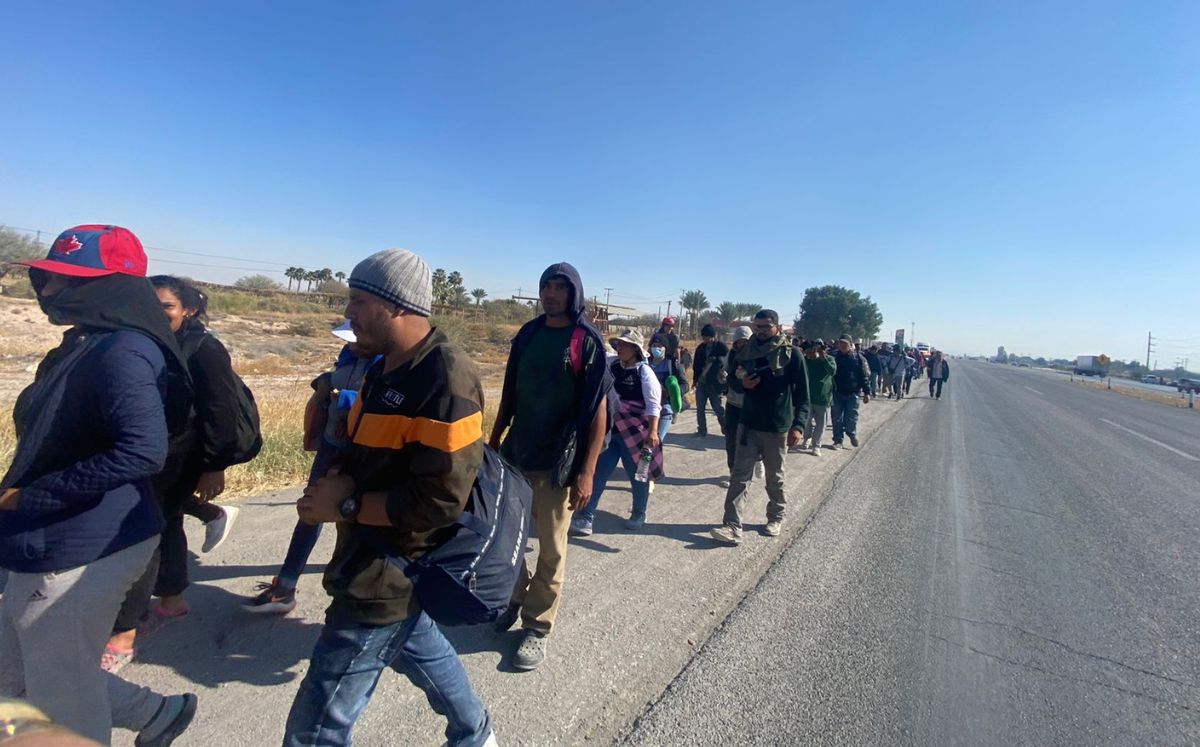 Migrantes buscan llegar a Estados Unidos. (Archivo)