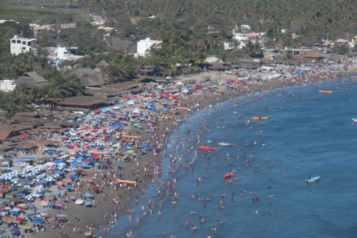 Playas de Sinaloa en Semana Santa. (Especial)