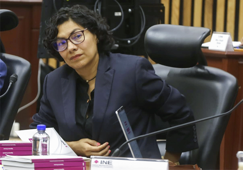 Rita Bell López, consejera electoral.│Araceli López