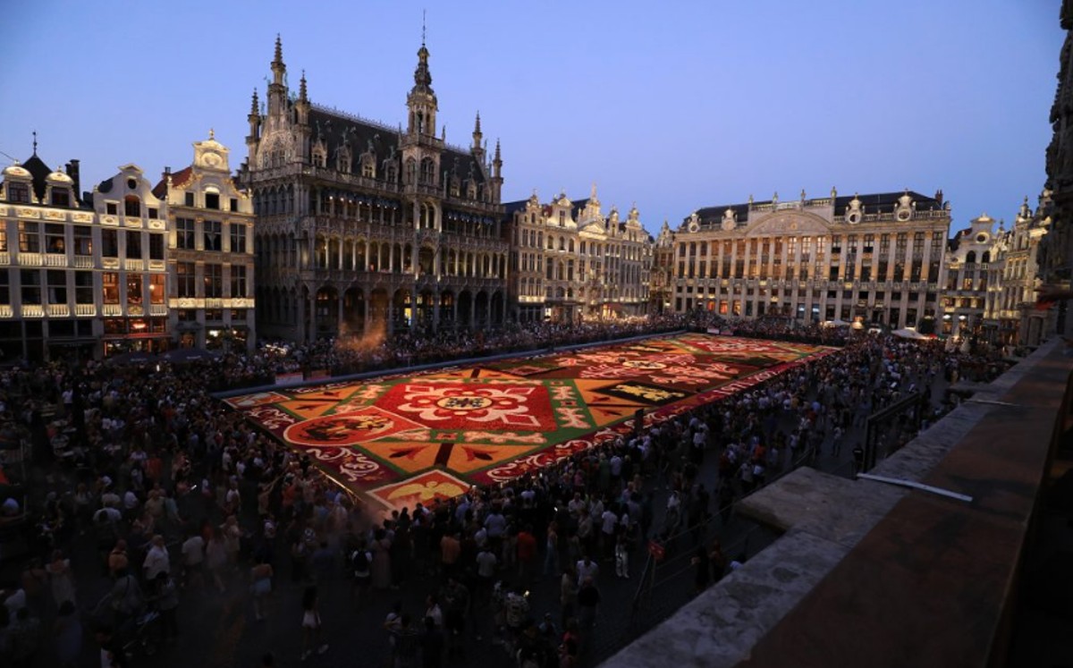 Alfombra de Flores de Uriangato | Cortesía
