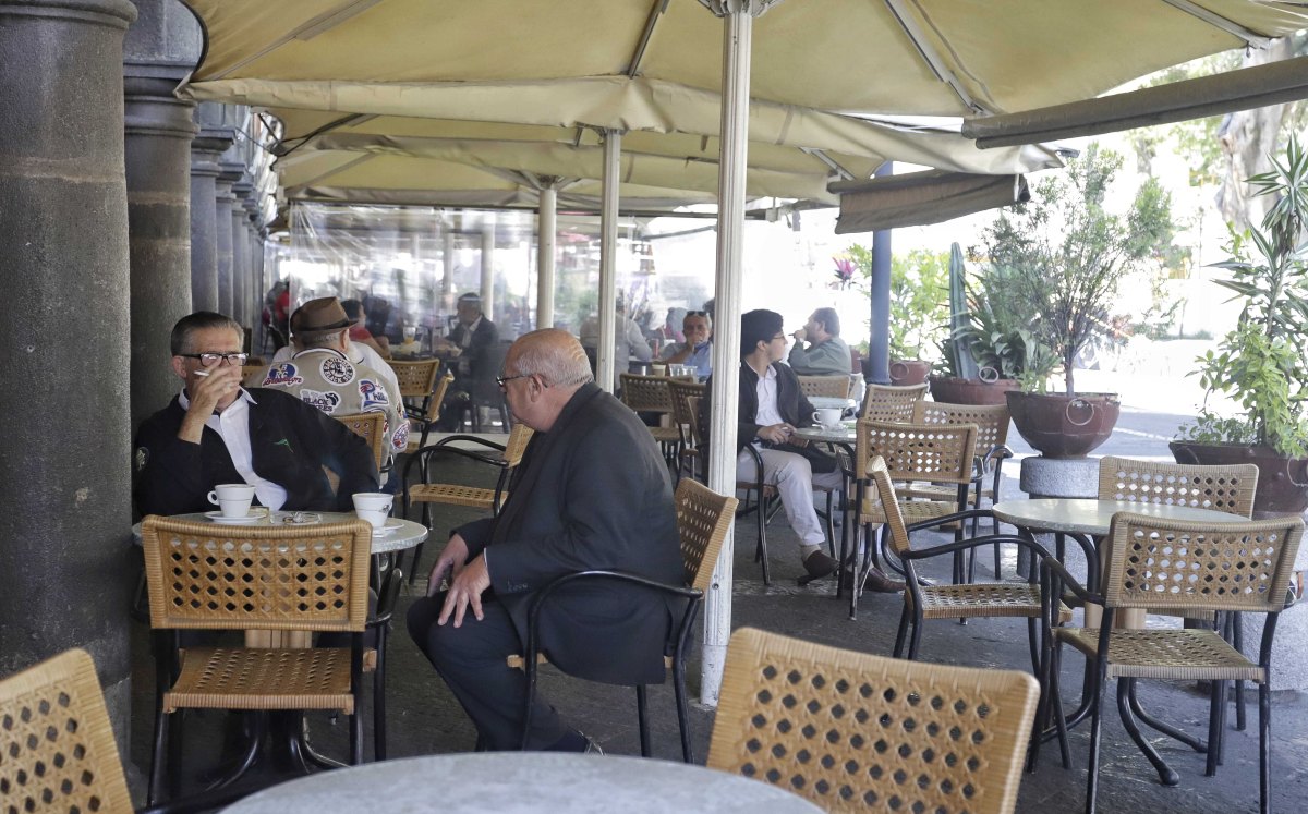 Aspecto de restaurantes en Puebla | Agencia Enfoque