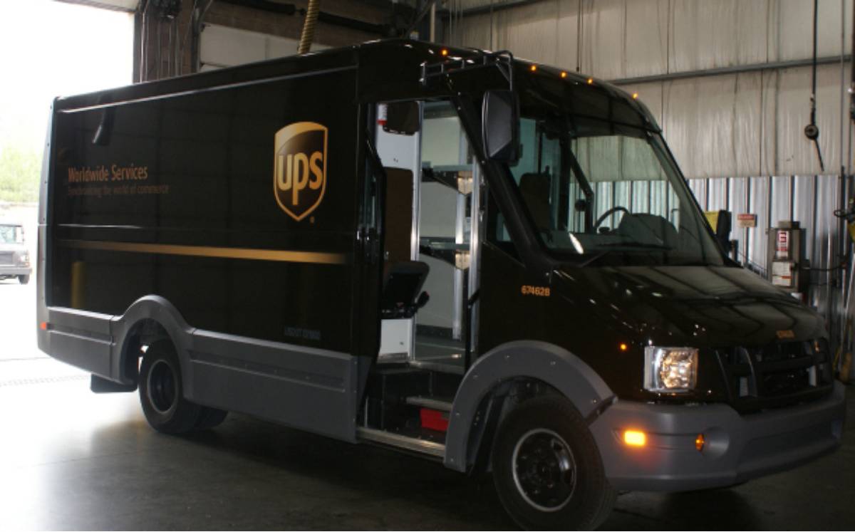 Camioneta de la empresa UPS. Foto: (Especial).