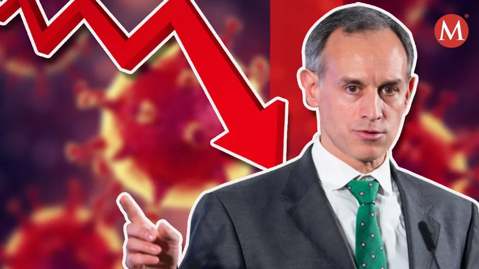 Casos de covid-19 llevan dos semanas de reducción acelerada en México, informa López-Gatell