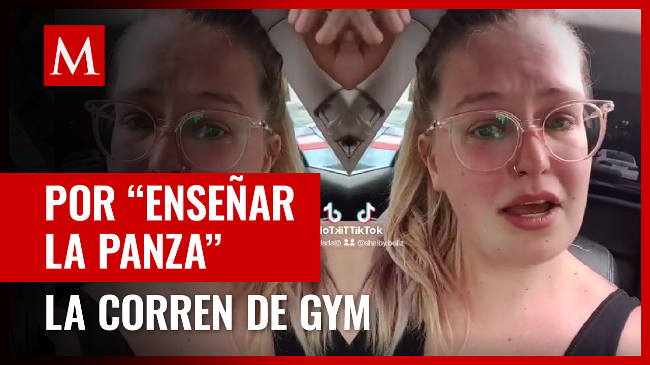 Chica rompe en llanto porque la corrieron del gimnasio por ‘enseñar la panza’