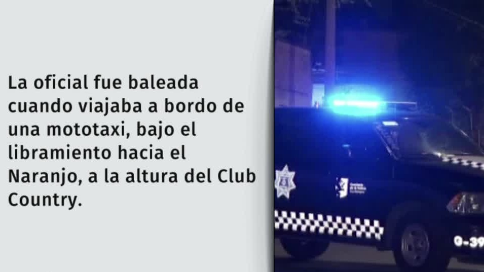 En Colima, esta madrugada fue asesinada una agente de la Policía Municipal