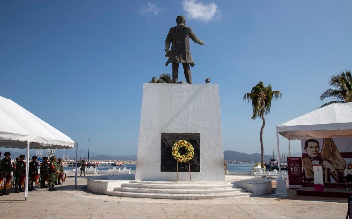 En Colima, recuerdan cuando Juárez zarpó de Manzanillo a Panamá hace 165 años. | Especial