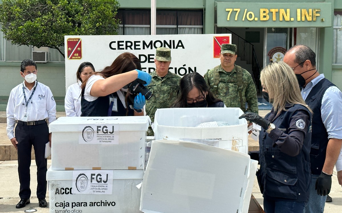 Fiscalía de Tamaulipas destruye narcóticos