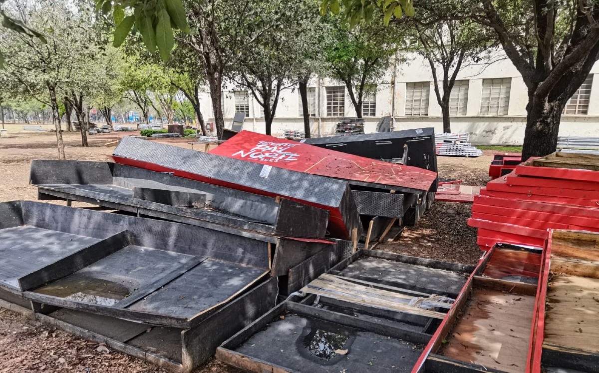 Infraestructura usada en Pal Norte continúa en Parque Fundidora | Alexandra Amao