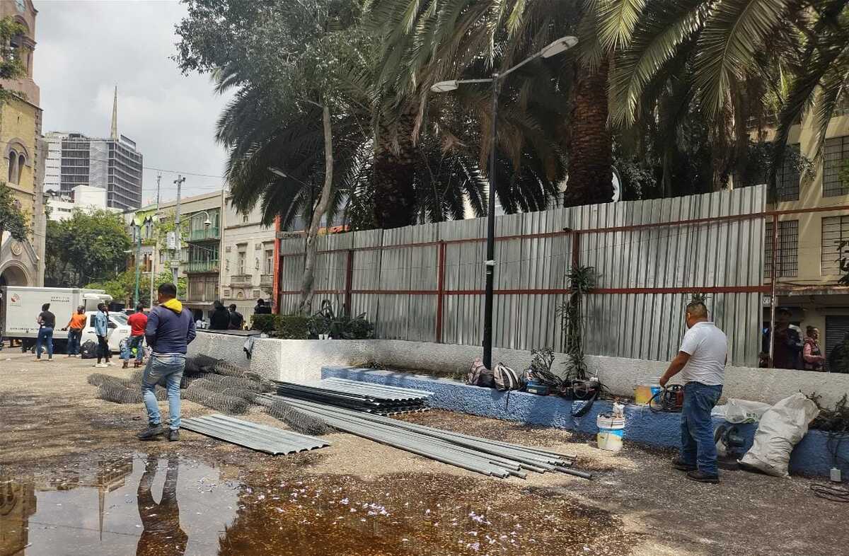 Remodelación del parque.