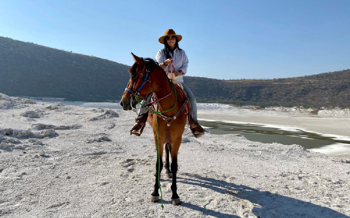 Cabalgar en Guanuajuato.