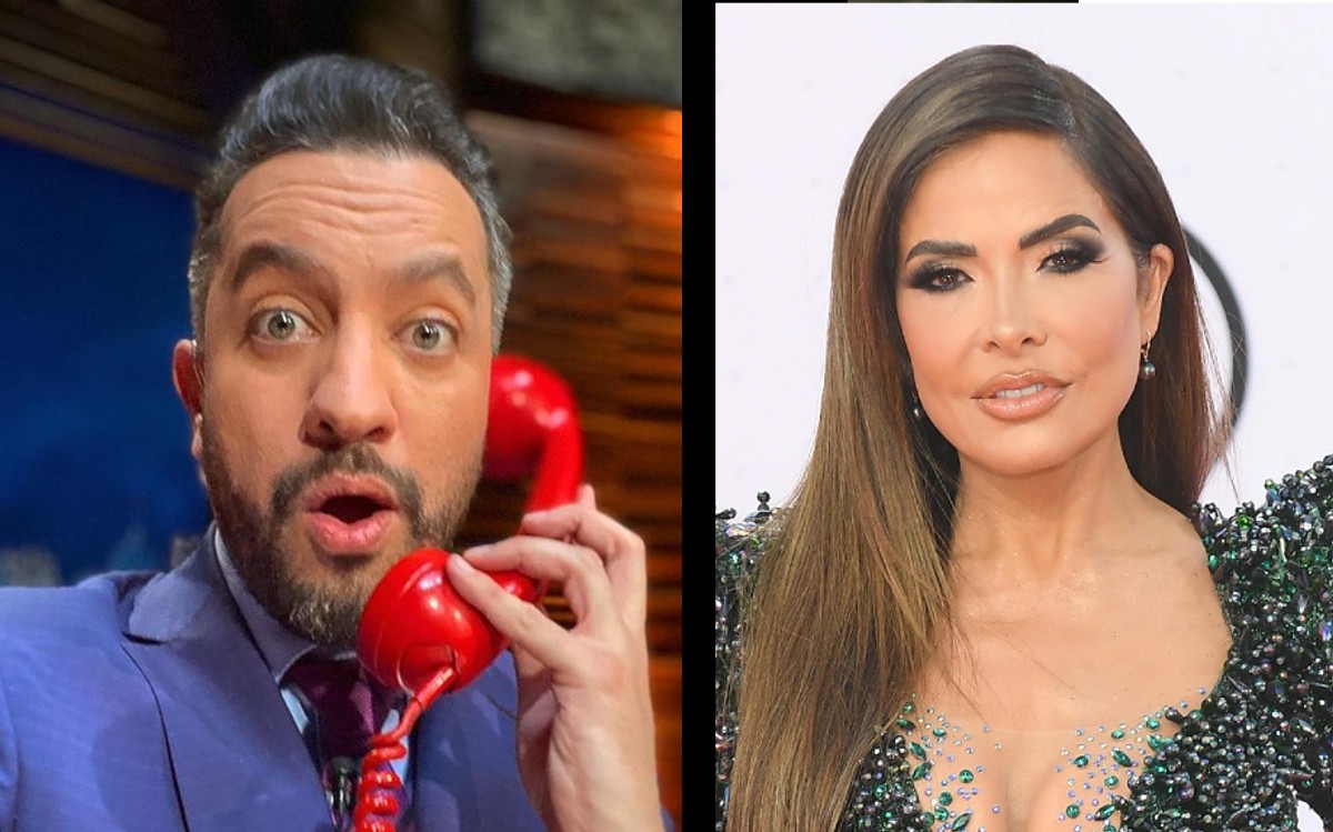 Chumel Torres y Gloria Trevi. | ESPECIAL