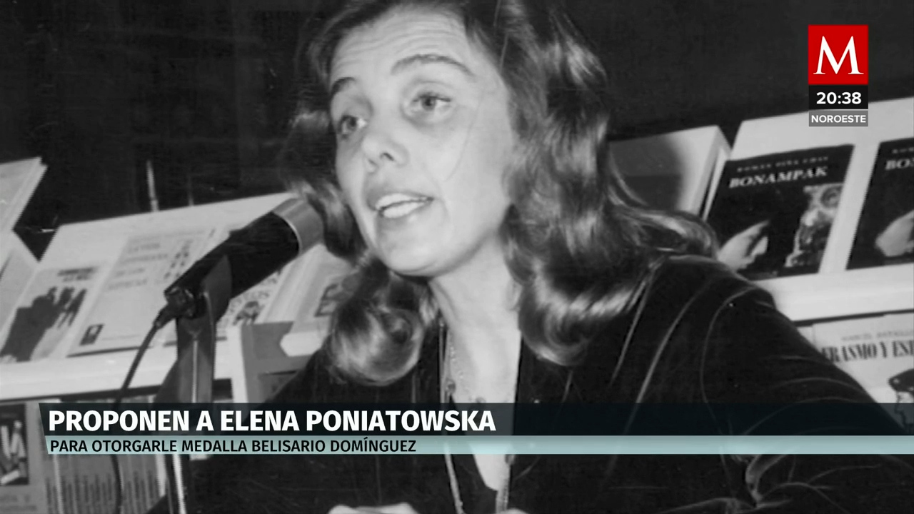 Comisión del Senado aprueba otorgar a Elena Poniatowska medalla Belisario Domínguez