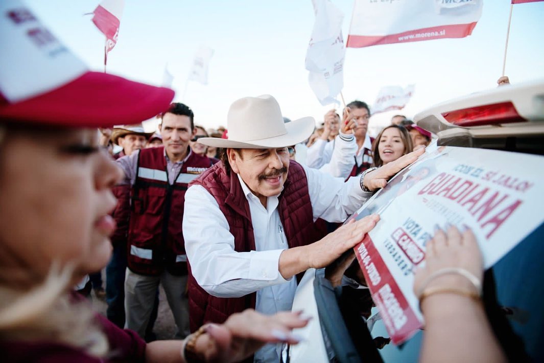 Guadiana Tijerina hizo el llamado a la población a no dejarse llevar por los que buscan comprar el voto. (Facebook)